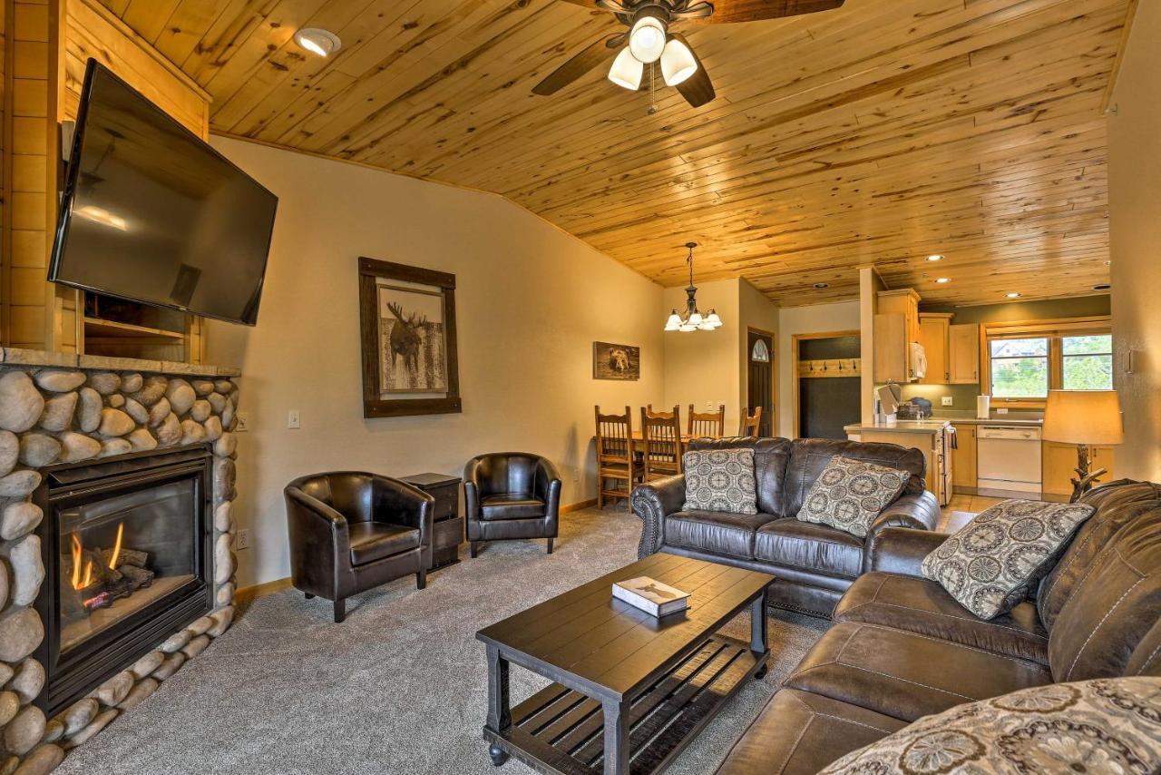 Mountain-View Condo With Deck Walk To Grand Lake Luaran gambar