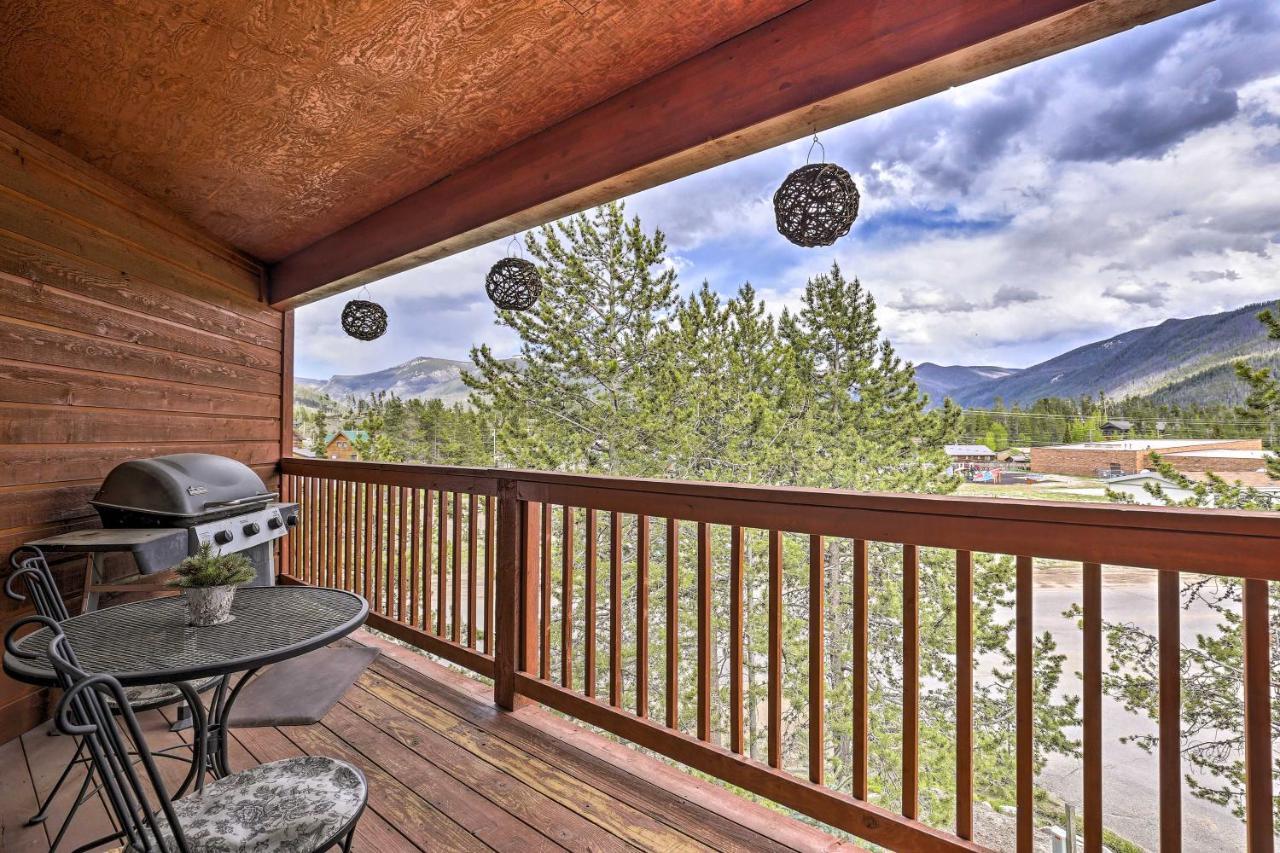 Mountain-View Condo With Deck Walk To Grand Lake Luaran gambar